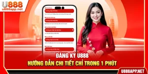 Đăng Ký U888 – Hướng Dẫn Chi Tiết Chỉ Trong 1 Phút