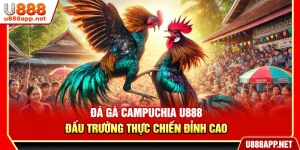 Đá Gà Campuchia U888 – Đấu Trường Thực Chiến Đỉnh Cao