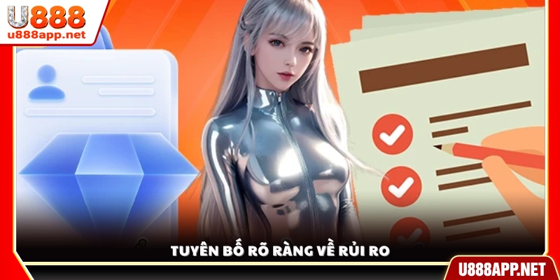 Thông báo minh bạch về rủi ro trong hoạt động cá cược